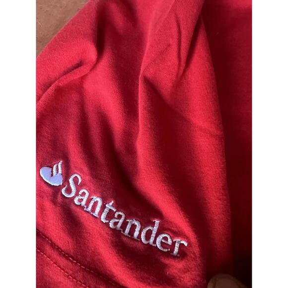 Scuderia Ferrari Red T- Shirt Size Medium Red Racing Team Ferrari Big Logo Mint - Picture 10 of 10